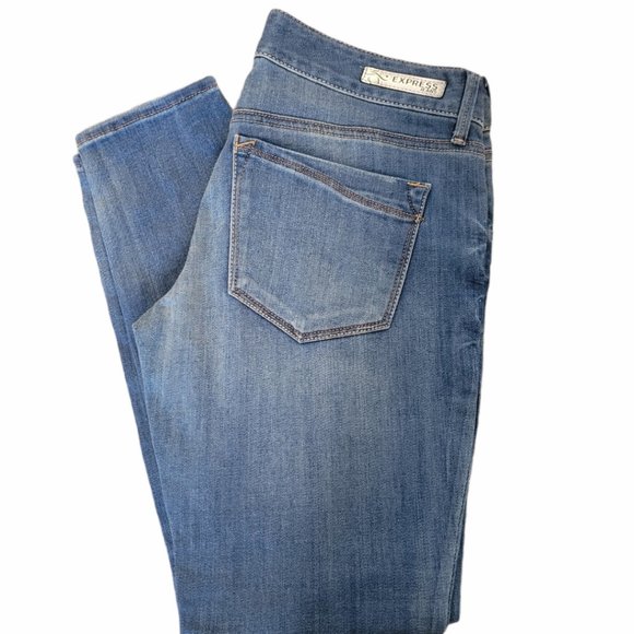 Express Women's Jean Legging Size 4 Short - Picture 4 of 4